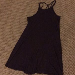 Purple Express cotton sun dress